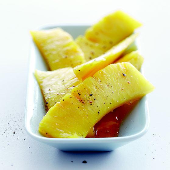 Karamellisert ananas