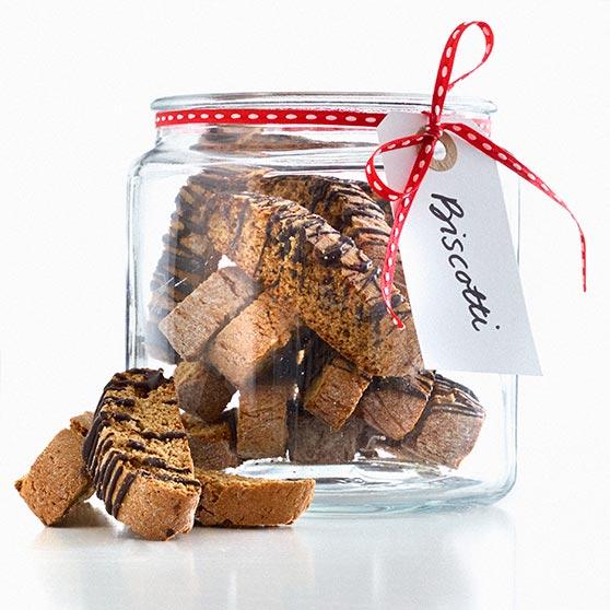 Pepperkakebiscotti