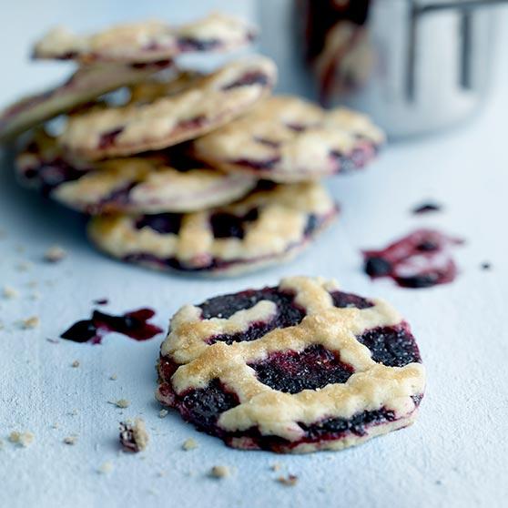 Blueberry Pie Cookies