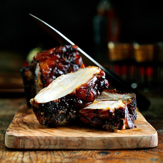 Grillede ribben
