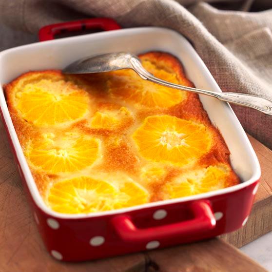 Orange clafoutis