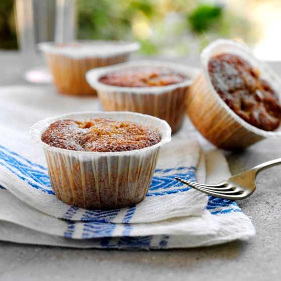 Rhubarb muffins