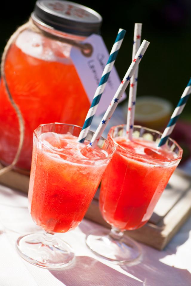 Jordbærlimonade