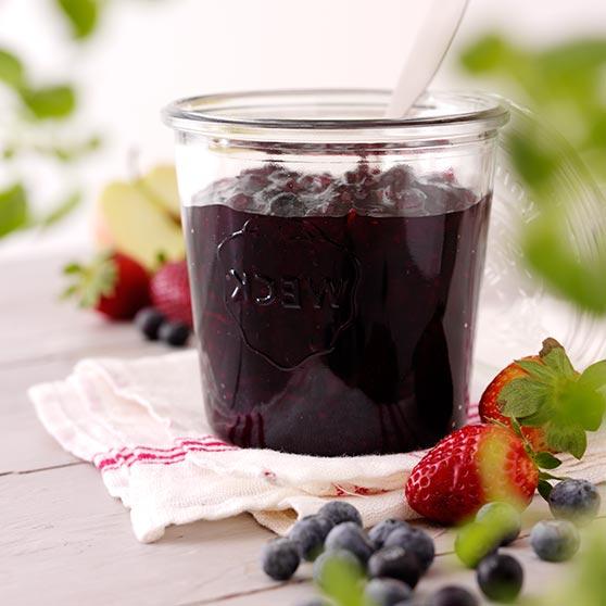 Smaken av sommer på glass