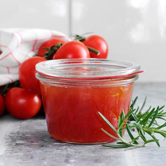 Tomatmarmelade med rosmarin
