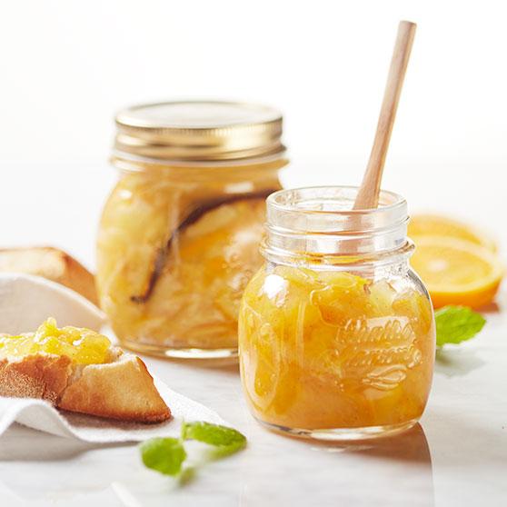 Appelsinmarmelade med vanilje og sitron